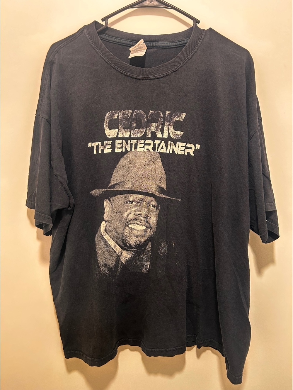 Cedric "The Entertainer" Black Graphic T-Shirt Size 2XL